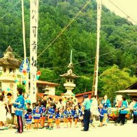 磐戸神社の秋祭り、参加してきました！