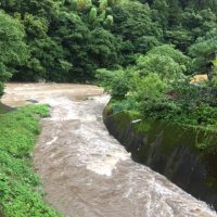 台風9号なんもく村最接近　その後